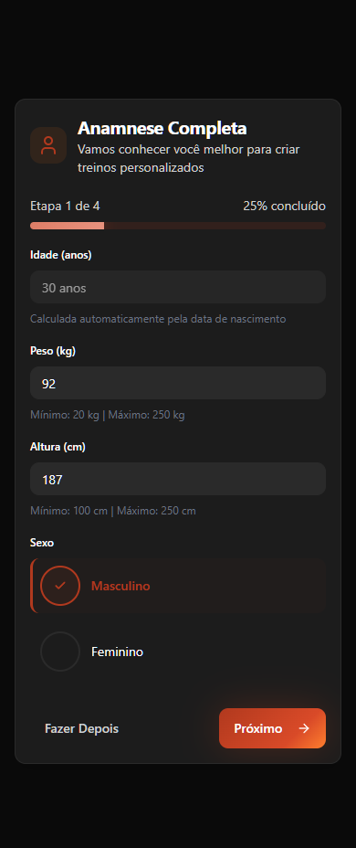 Responda a Anamnese